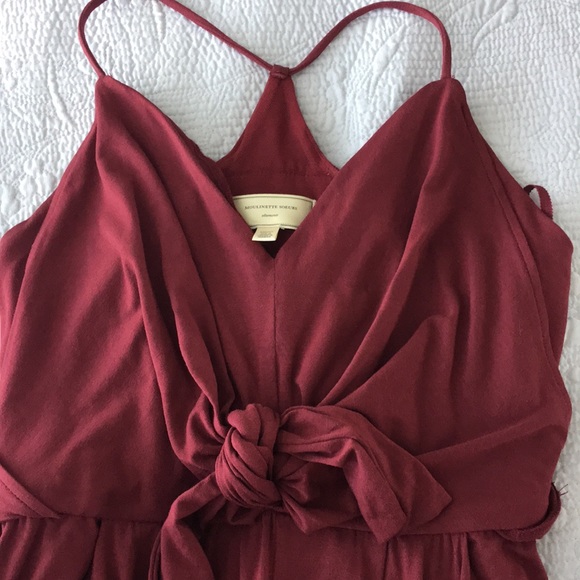 Anthropologie Romper - maroon xs-s - Picture 3 of 3